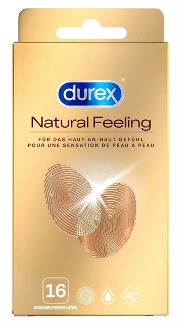 Durex Natural Feeling latexfri kondomer 16stk